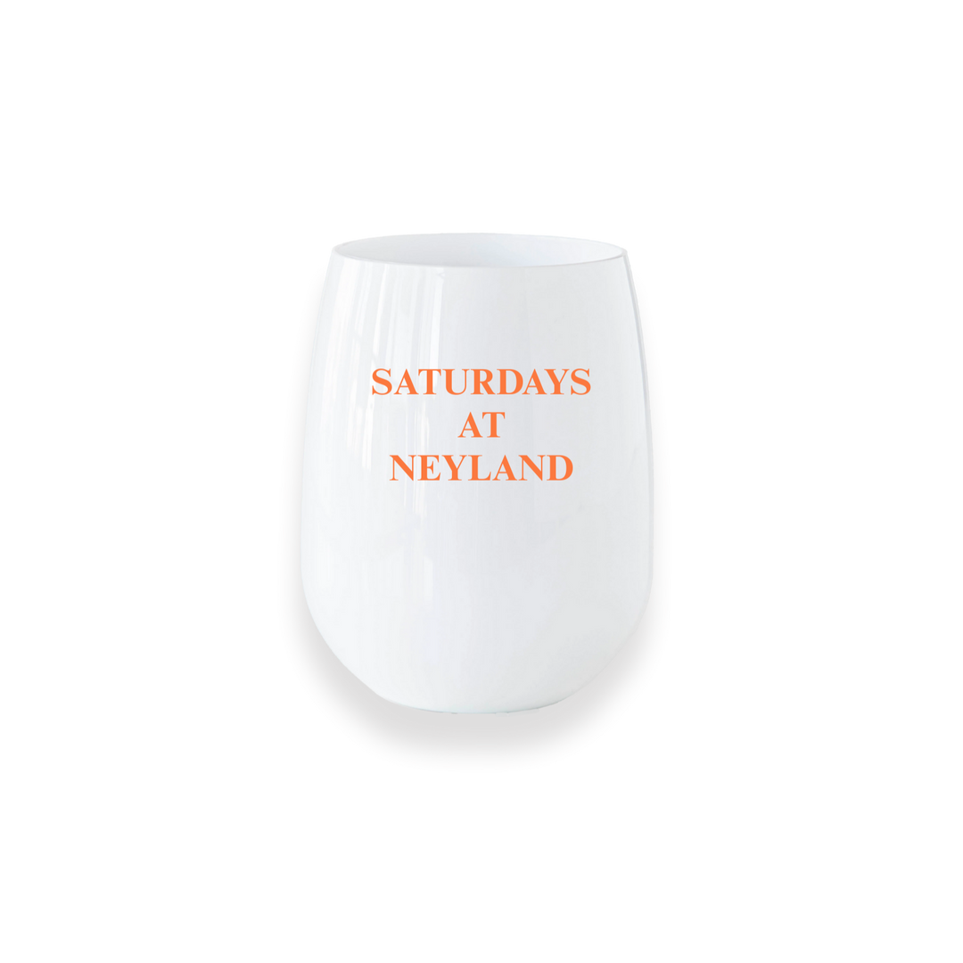 Tennessee "Saturdays at Neyland" Stemless Wine