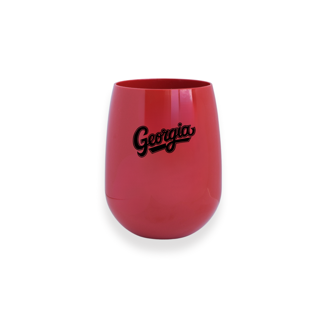 Georgia Script Stemless Wine