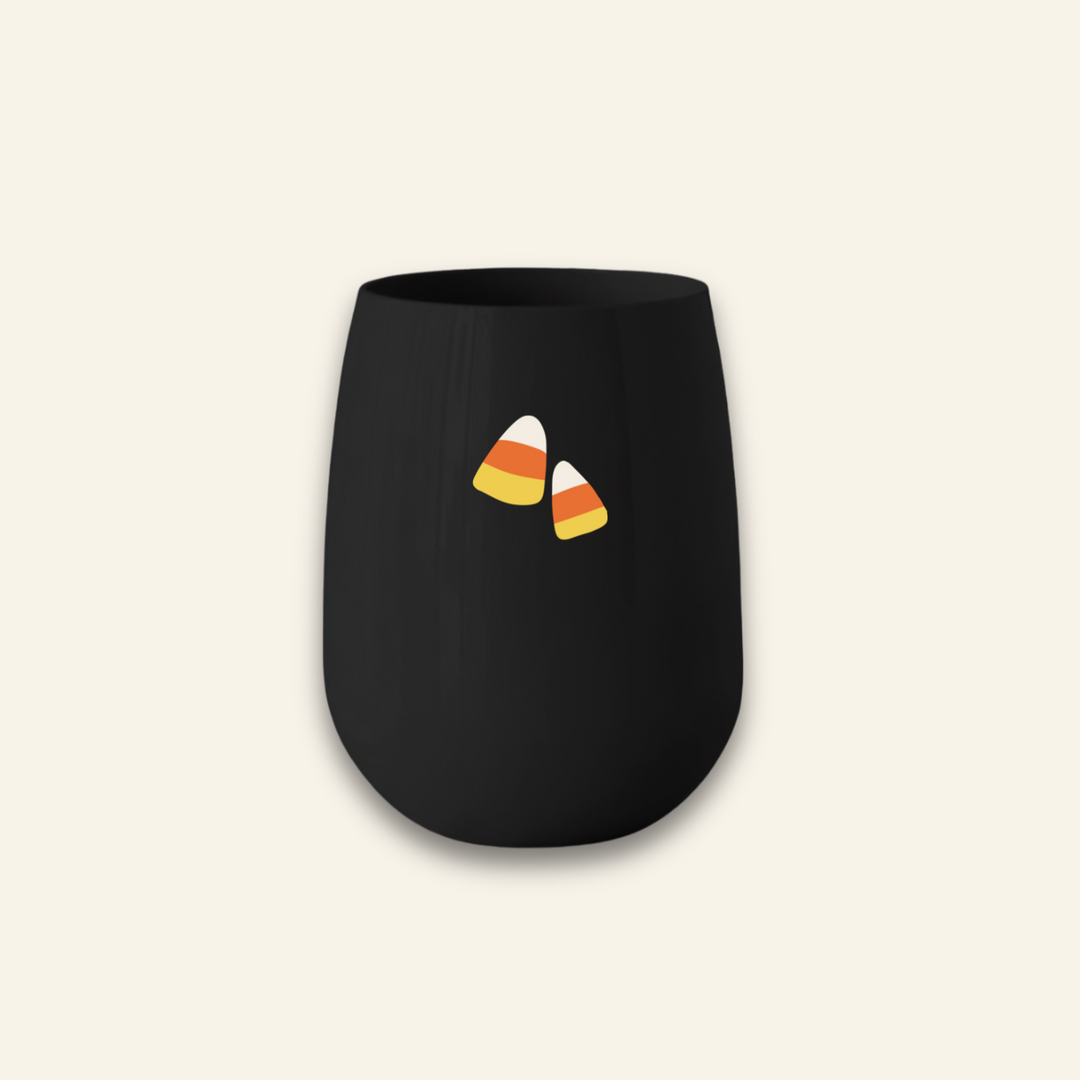 Candy Corn Stemless Wine - {Noir}