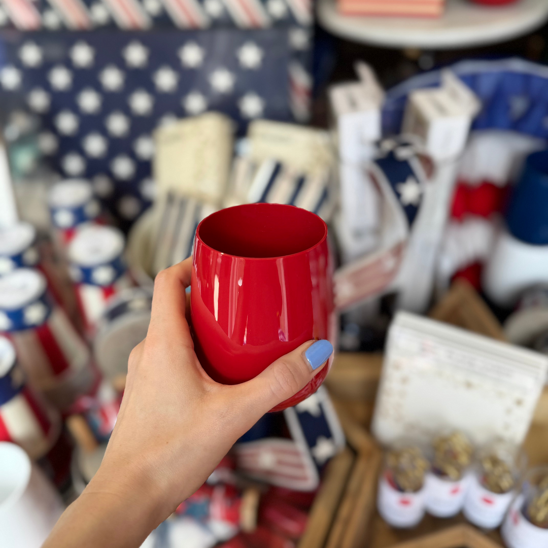 Symglass Unbreakable Stemless Wine - {Ruby}