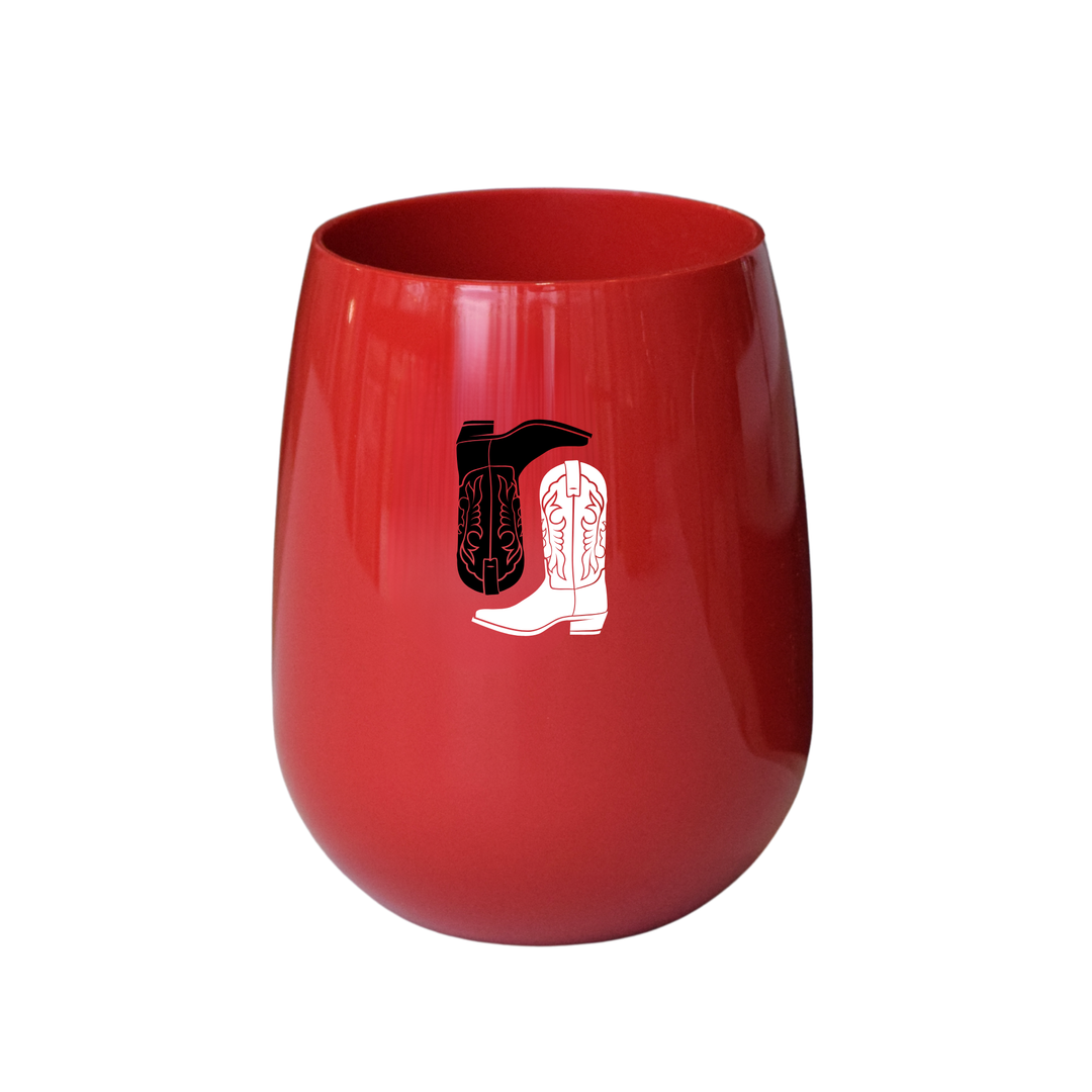 Georgia Boots Stemless Wine