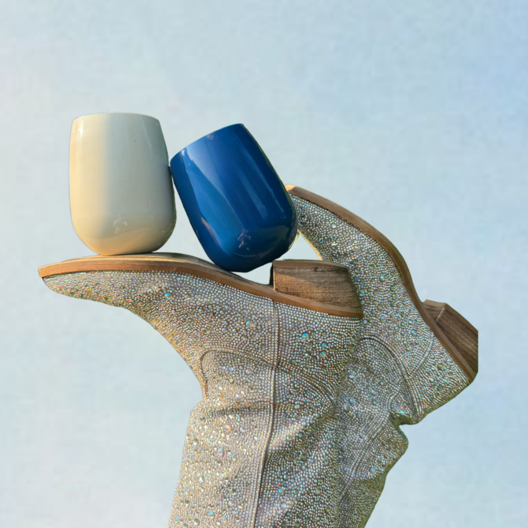 Symglass Unbreakable Stemless Wine - {Sand}