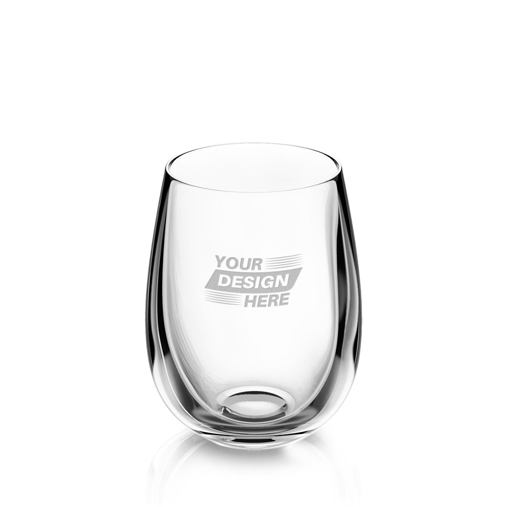 Happy Glasses – Stemless Wine Glass