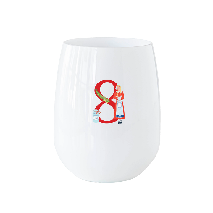 12 Days of Christmas Stemless Wine - Set of 12