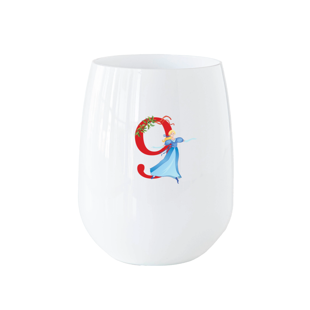 12 Days of Christmas Stemless Wine - Set of 12