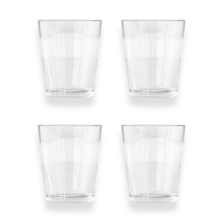 Unbreakable Rocks Glass - Set of 4 {Clear}