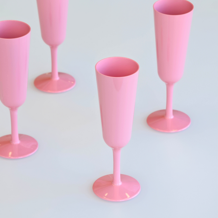 Unbreakable Champagne Flute - {Pink}