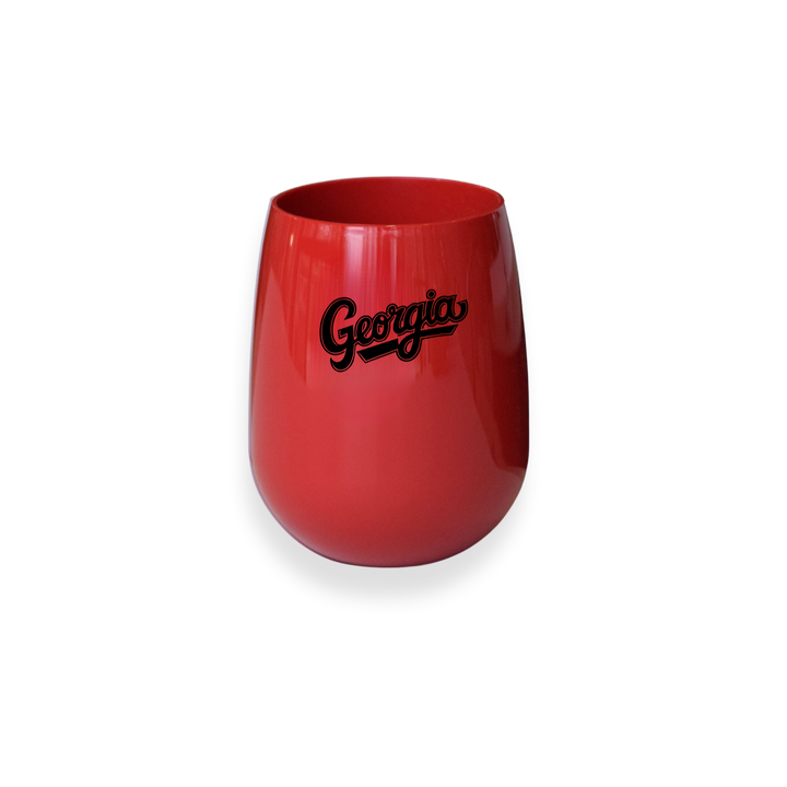 Georgia Script Stemless Wine