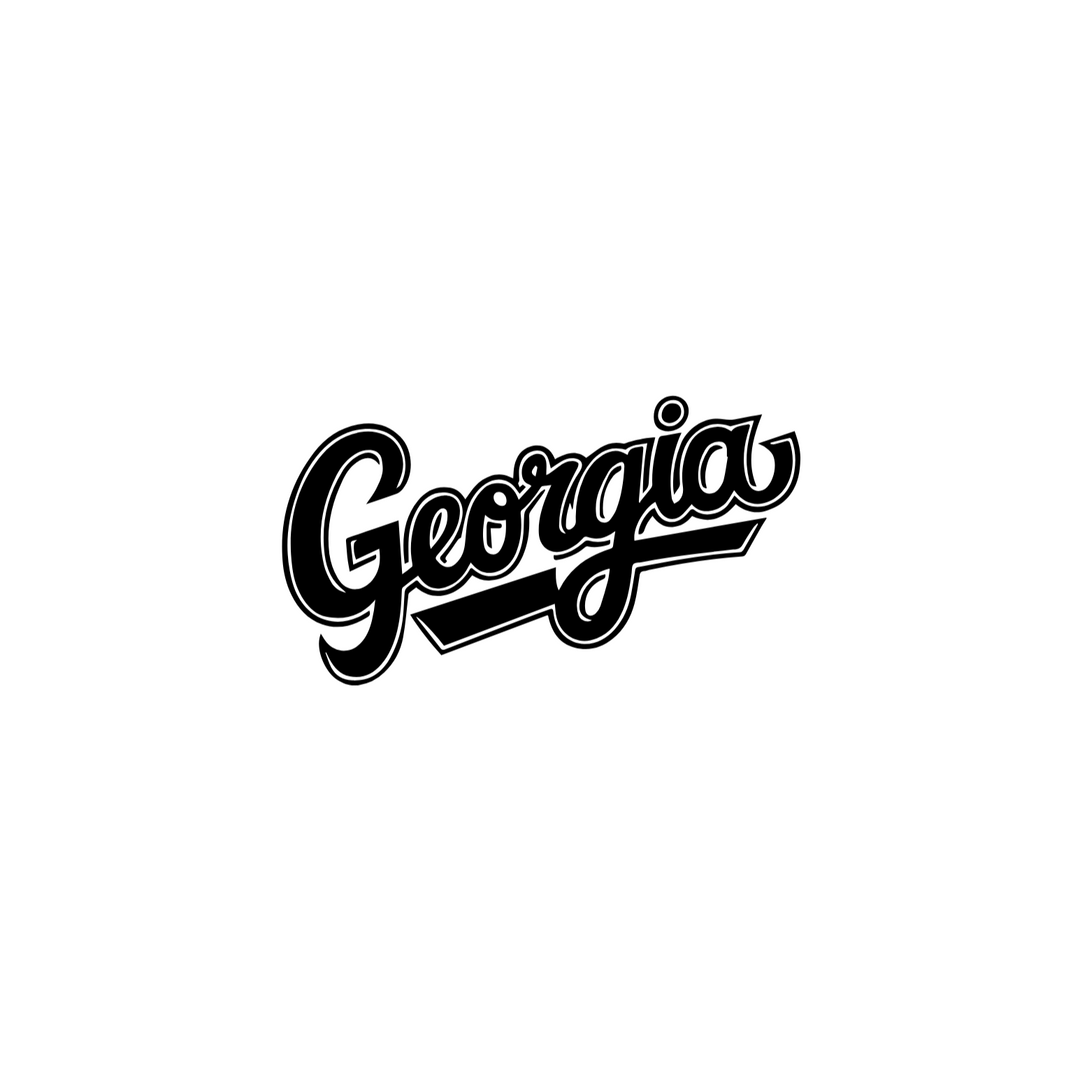 Georgia Script Stemless Wine