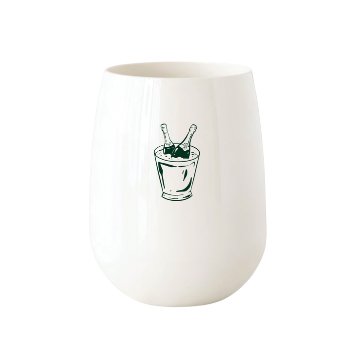 Champagne Bucket Stemless Wine – Choose Icon Color