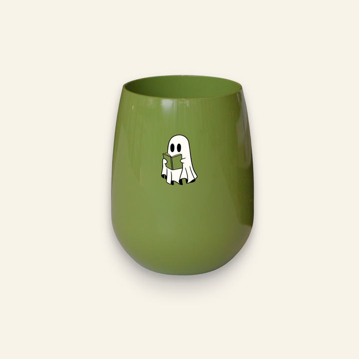 Read Between the Boos Stemless Wine - {sage}