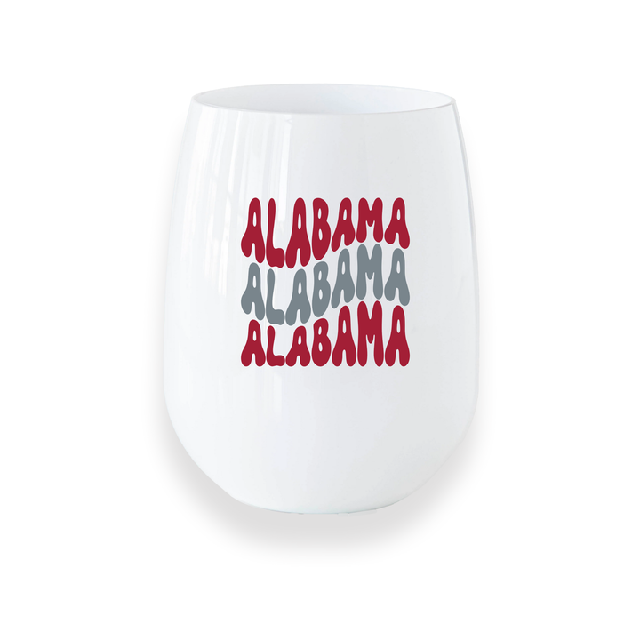 Alabama x3 Fun Stemless Wine