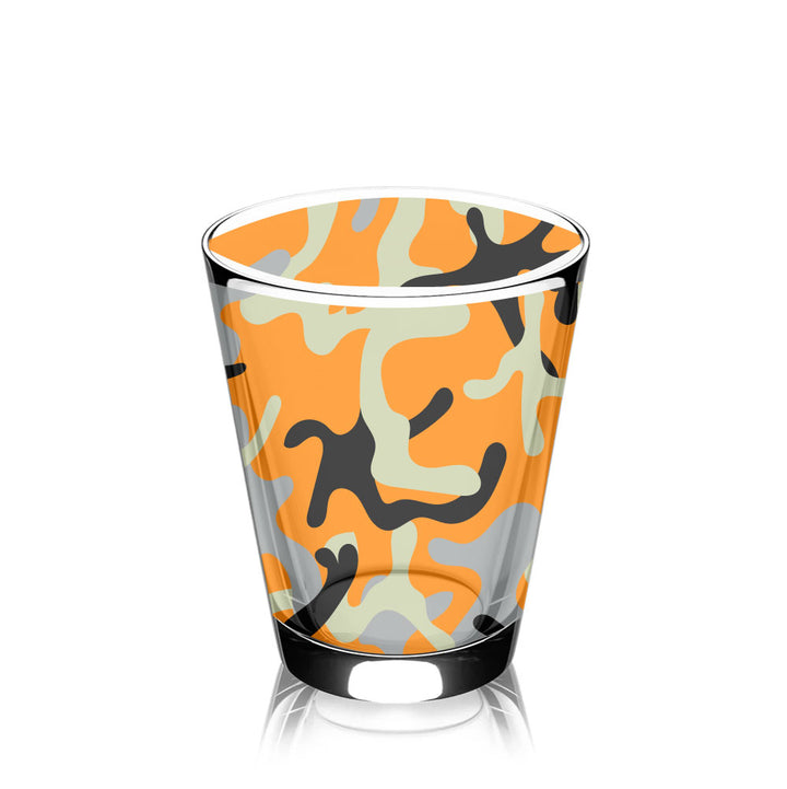 Tennessee Gameday Camo Rocks Glass