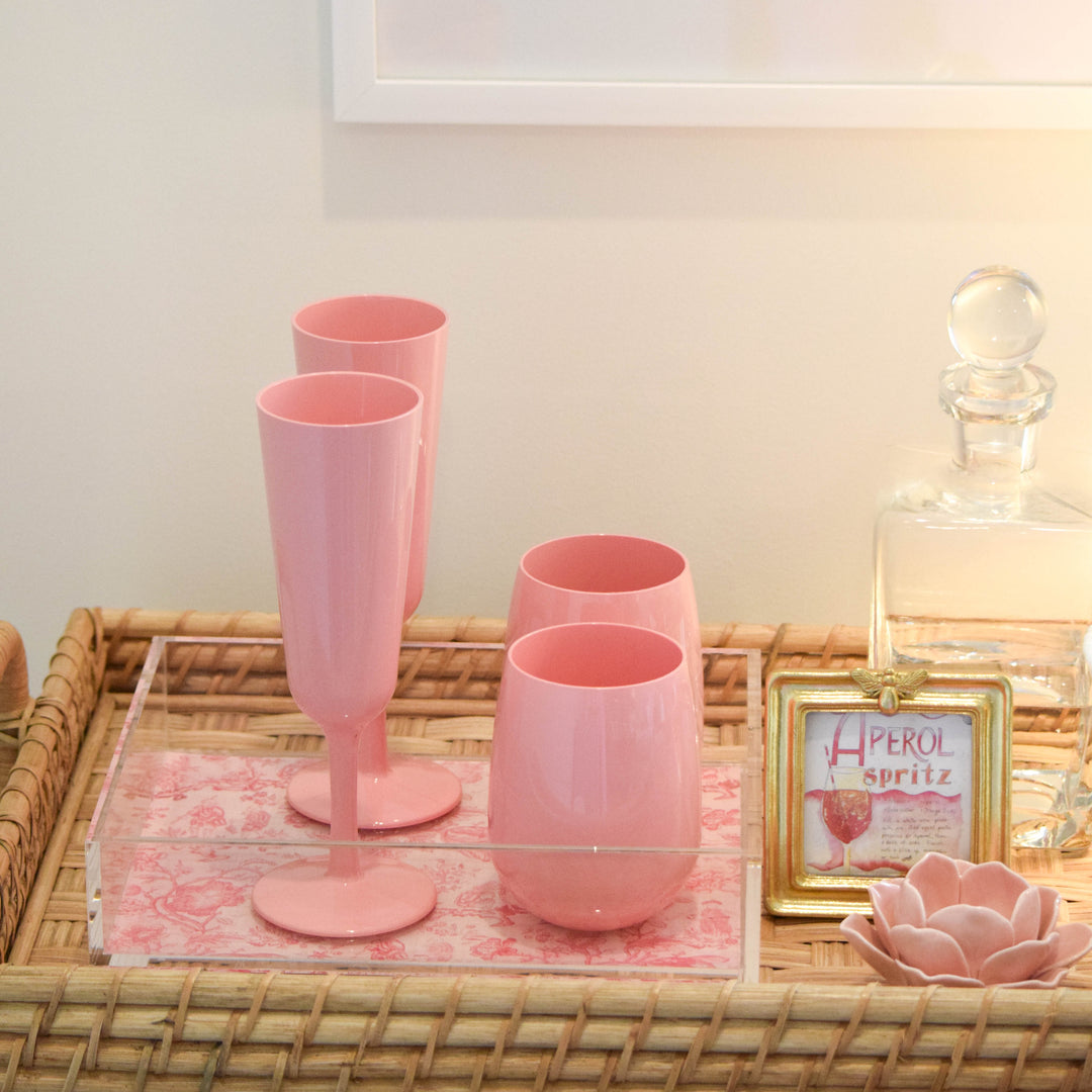 Unbreakable Champagne Flute - {Rosewater}
