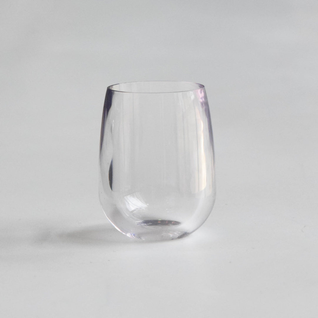 Luxe 4 Pack Stemless Wine Glasses - Mixed Colors